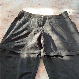 Loose black pants
